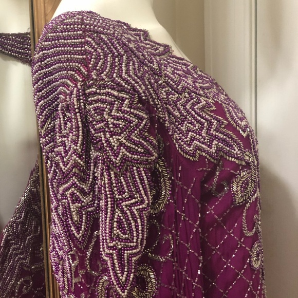 Evening gorgeous, beaded dress - Picture 7 of 8